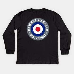 Hawker Harrier Kids Long Sleeve T-Shirt